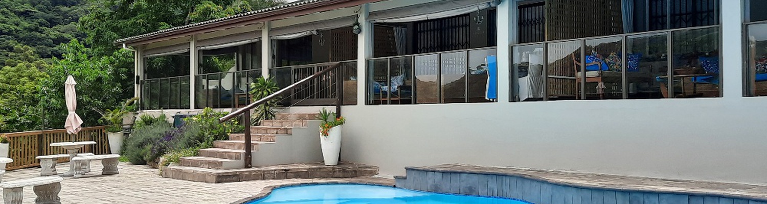 Cabana Verandas from the pool area